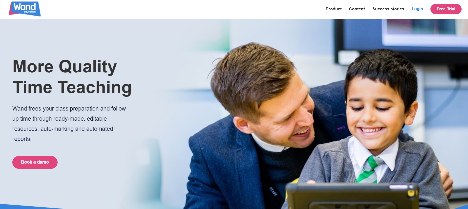 Wand Web Page Example featuring Chris Fossey Photography